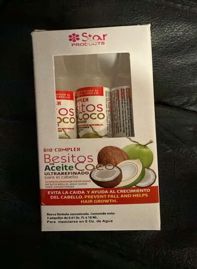 Bio Complex Coconut Oil Capsules 3Pack – 0.61 oz Each, Deep Moisturizing Hair Treatment for Repair, Hydration, and Strengthening - Image 5